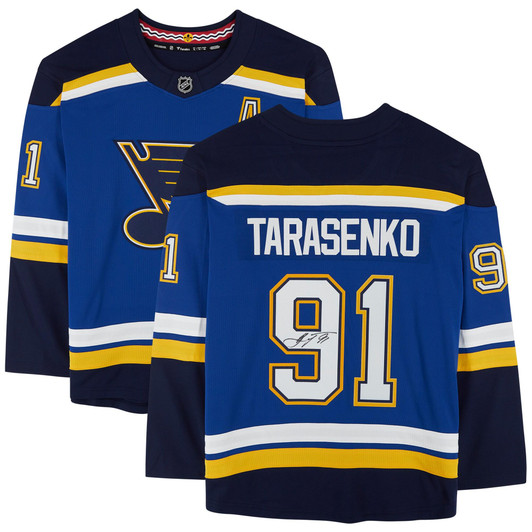 Vladimir Tarasenko St. Louis Blues Fanatics  Autographed Blue Fanatics Breakaway Jersey