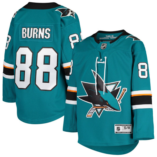 Brent Burns San Jose Sharks  Home Premier Jersey - Teal