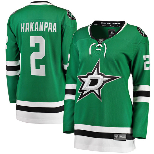 Jani Hakanpaa Dallas Stars Fanatics Branded Women's Home Breakaway Player Jersey - Kelly Green