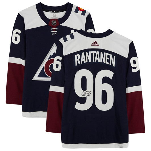 Mikko Rantanen Colorado Avalanche Fanatics  Autographed adidas Alternate  Jersey - Navy