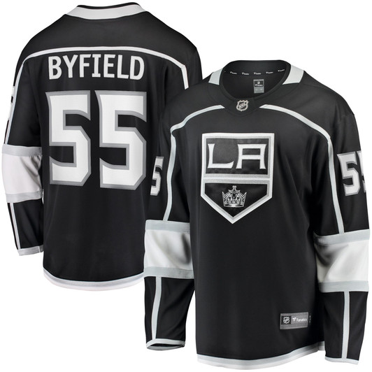 Quinton Byfield Los Angeles Kings Fanatics Branded  Home Breakaway Player Jersey - Black