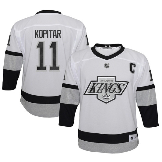 Anze Kopitar Los Angeles Kings  2021/22 Alternate Replica Player Jersey - White
