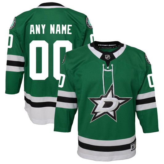 Dallas Stars  Home Custom Premier Jersey - Green