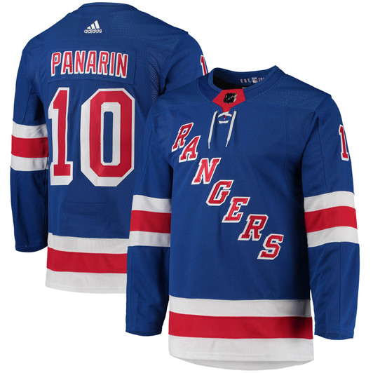 Artemi Panarin New York Rangers adidas Home Primegreen  Pro Player Jersey - Blue