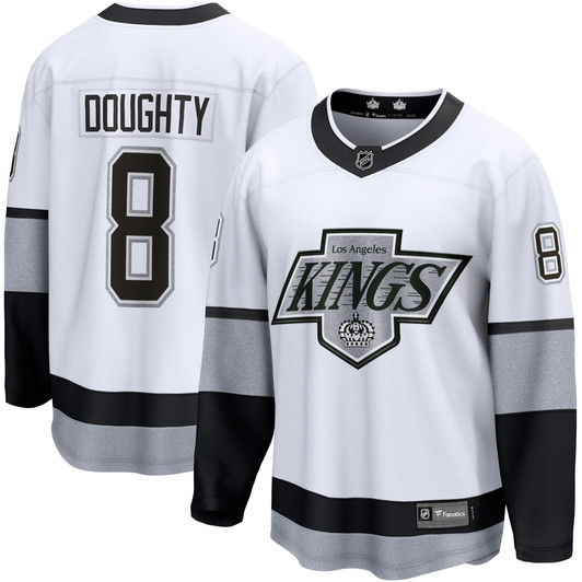 Drew Doughty Los Angeles Kings Fanatics Branded Alternate Premier Breakaway Player Jersey - White
