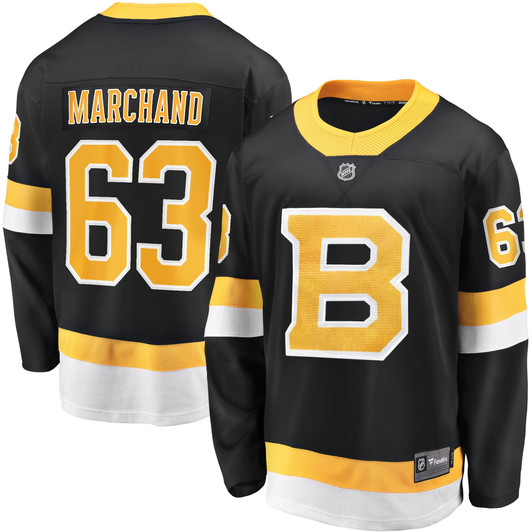 Brad Marchand Boston Bruins Fanatics Branded Alternate Premier Breakaway Player Jersey - Black
