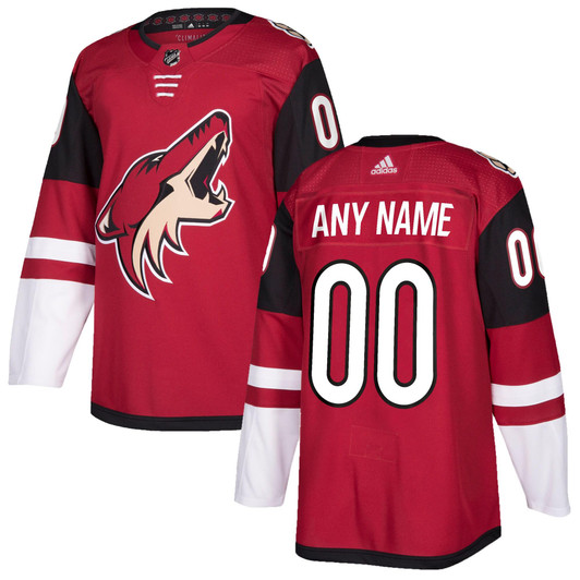 Arizona Coyotes adidas  Custom Jersey - Maroon