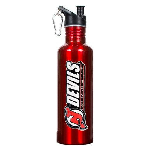 New Jersey Devils Red Pewter Water Bottle