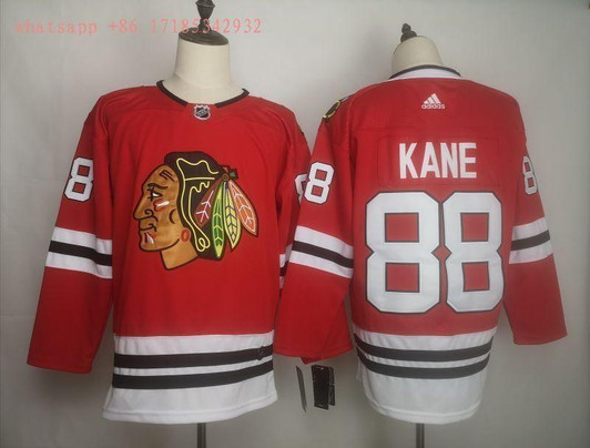 Chicago Blackhawks Patrick Kane #88 NHL 2020 Red Jersey Jersey
