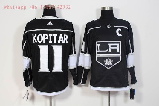 Los Angeles Kings Anï¿½e Kopitar #11 2020 NHL Black jersey Jersey