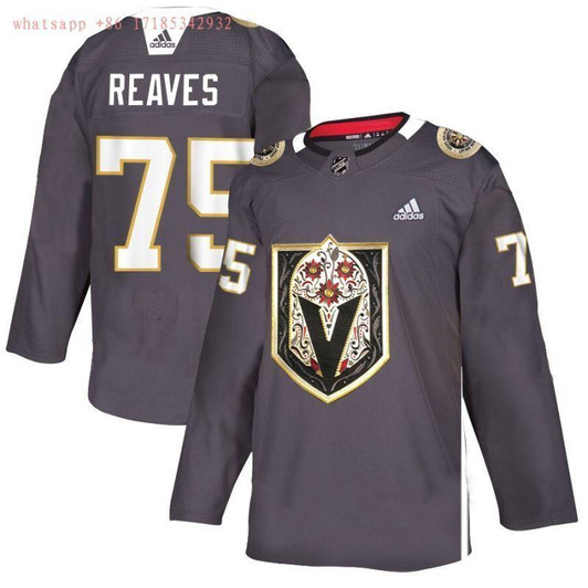 Vegas Golden Knights Ryan Reaves #75 2020 NHL Black jersey Jersey