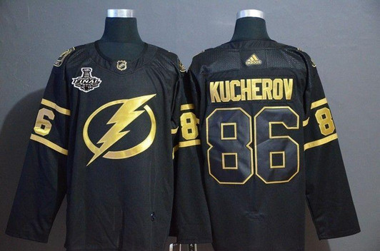 Tampa Bay Lightning Nikita Kucherov NHL 2020 Black jersey Jersey