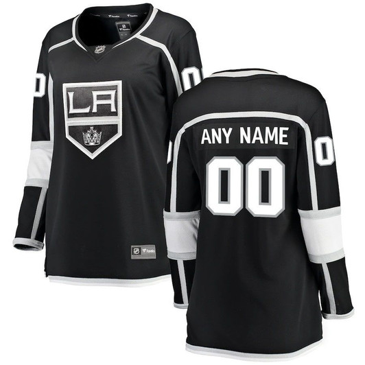 Los Angeles Kings Fanatics Branded Women'S Home Breakaway Custom Jersey - Black