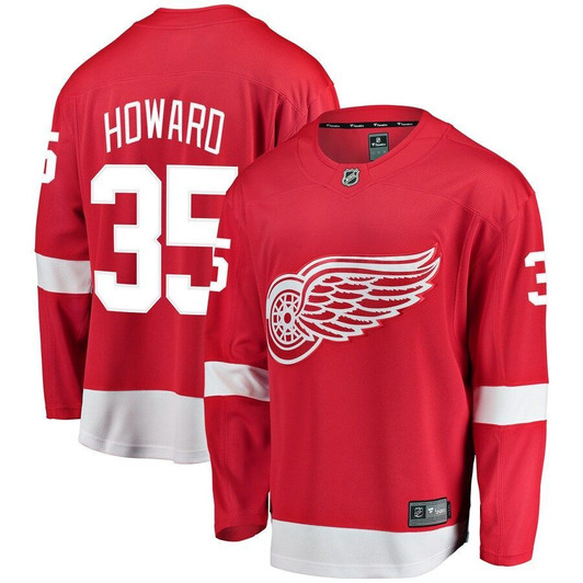 Jimmy Howard Detroit Red Wings Fanatics Branded Breakaway Player Jersey - Red