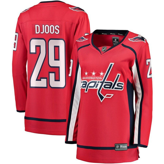 Christian Djoos Washington Capitals Fanatics Branded Women'S Breakaway Player Jersey - Red