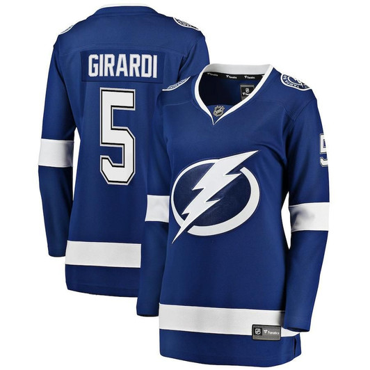 Dan Girardi Tampa Bay Lightning Fanatics Branded Women'S Breakaway Player Jersey - Blue