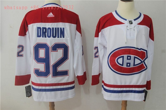 Montreal Canadiens Jonathan Drouin #92 2020 Nhl White Jersey Jersey