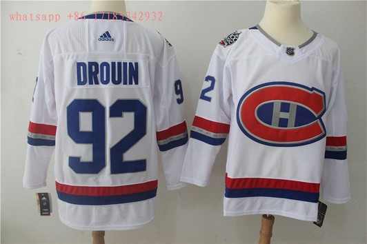 Montreal Canadiens Jonathan Drouin #92 2020 Nhl White Jersey Jersey