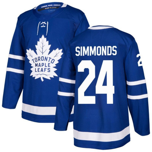 Toronto Maple Leafs Wayne Simmonds Nhl 2020 Blue Jersey Jersey