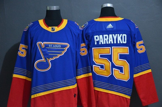 St. Louis Blues Colton Parayko #55 2020 Nhl Blue Jersey Jersey