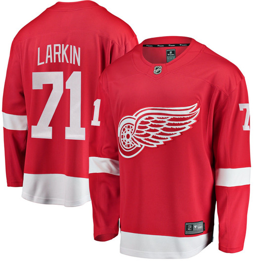Men'S Fanatics Branded Dylan Larkin Red Detroit Red Wings Breakaway Player Jersey
