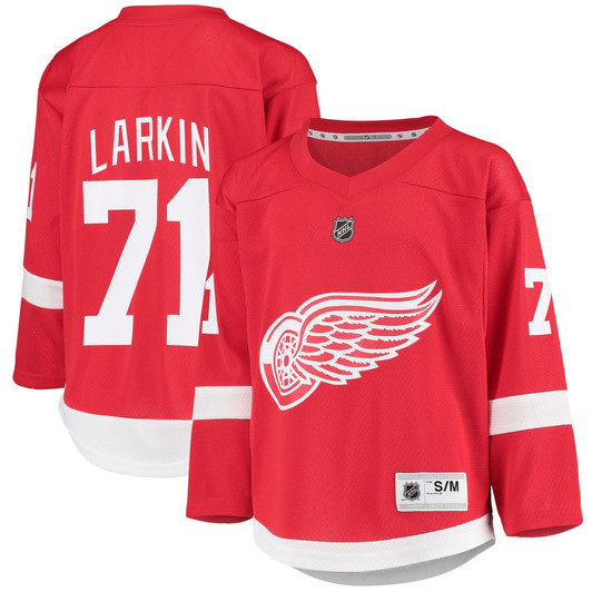 Youth Dylan Larkin Red Detroit Red Wings Home Replica Player Jersey