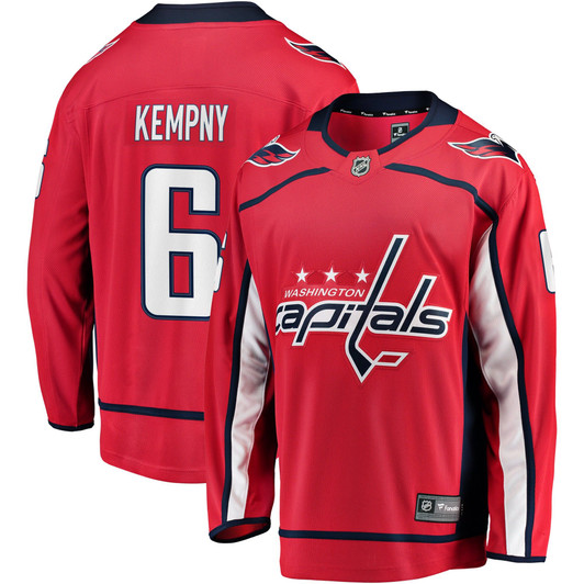 Men'S Fanatics Branded Michal Kempny Washington Capitals Red Home Breakaway Jersey