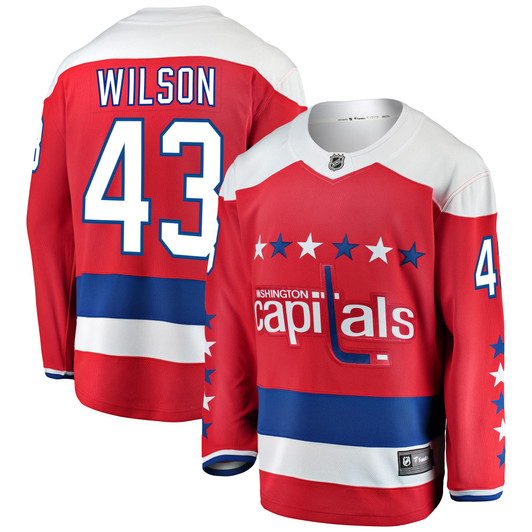 Tom Wilson Washington Capitals Fanatics Branded  Alternate Breakaway Player Jersey - Red