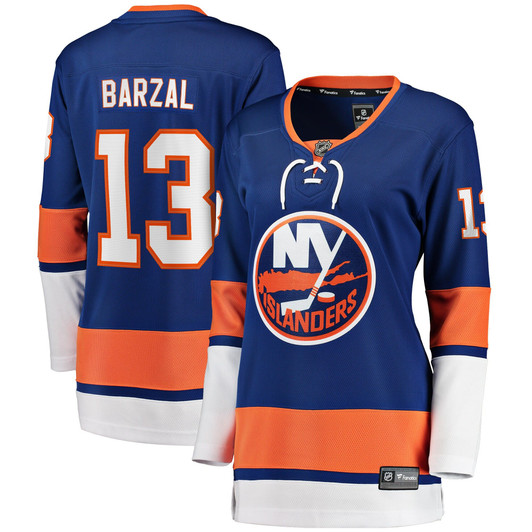 Women'S Fanatics Branded Mathew Barzal Royal New York Islanders Home Premier Breakaway Player Jersey