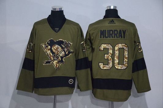 Pittsburgh Penguins Matt Murray 30 2021 Stadium Series Camo Jersey
