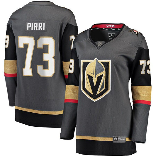 Brandon Pirri Vegas Golden Knights Fanatics Branded Women'S Home Breakaway Player Jersey - Black