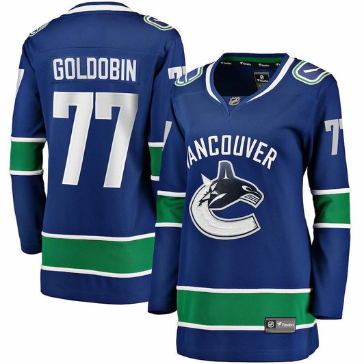 Nikolay Goldobin Vancouver Canucks Fanatics Branded Women'S Home Breakaway Player Jersey - Blue