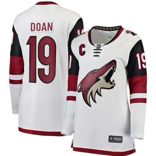 Shane Doan Arizona Coyotes Fanatics Branded Women'S Away Retirement Breakaway Jersey - White