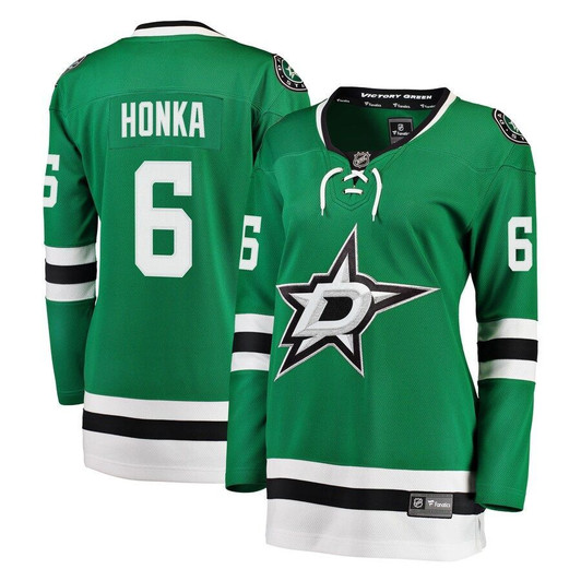 Julius Honka Dallas Stars Fanatics Branded Women'S Breakaway Player Jersey - Kelly Green