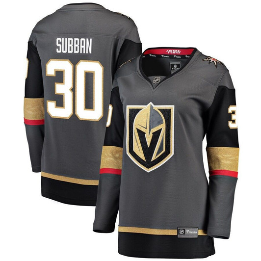 Malcolm Subban Vegas Golden Knights Fanatics Branded Women'S Breakaway Player Jersey - Black