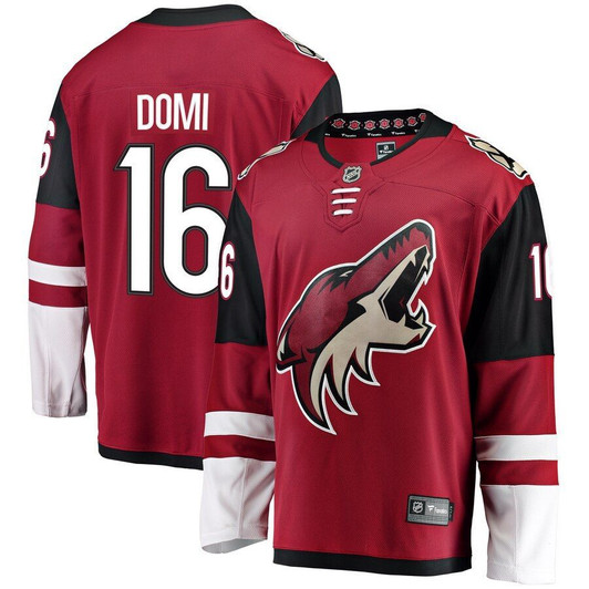 Max Domi Arizona Coyotes Fanatics Branded Breakaway Player Jersey - Maroon
