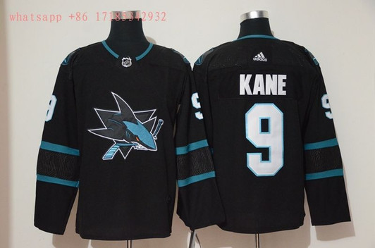 San Jose Sharks Evander Kane #9 2020 Nhl Black Jersey Jersey