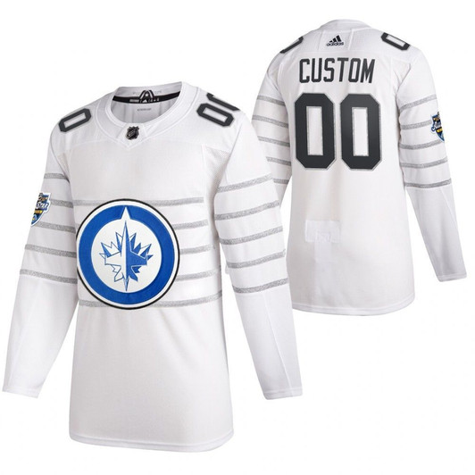 Winnipeg Jets 2020 Nhl All Star Personalized Custom White Jersey Custom Jersey