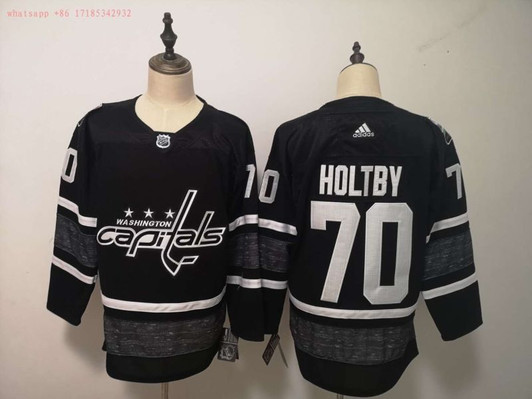 Washington Capitals Braden Holtby #70 2019 Nhl All Star Black Jersey Jersey
