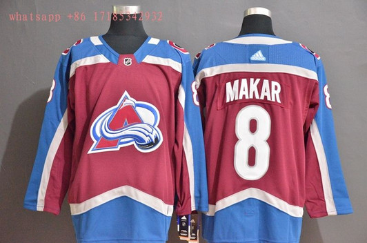 Colorado Avalanche Cale Makar #8 Nhl 2020 Cobalt And Wine Jersey