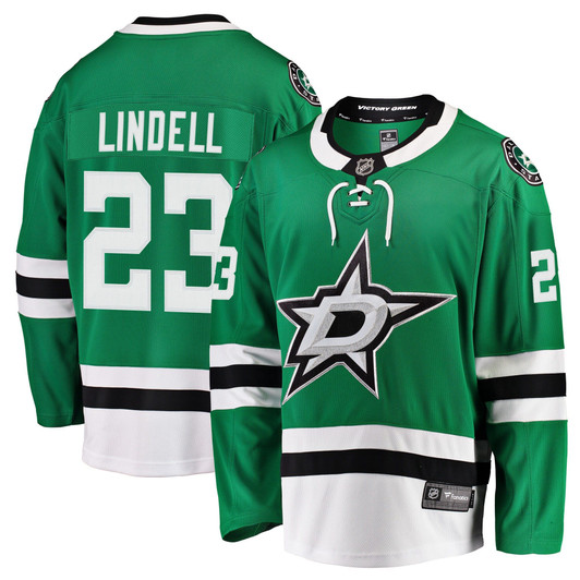 Men'S Fanatics Branded Esa Lindell Kelly Green Dallas Stars Breakaway Jersey