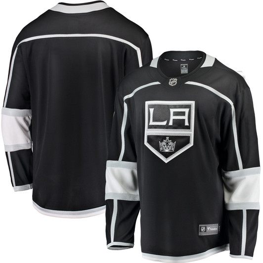 Men'S Fanatics Branded Black Los Angeles Kings Breakaway Home Jersey