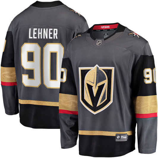 Men'S Fanatics Branded Robin Lehner Gray Vegas Golden Knights Breakaway Home Player Jersey