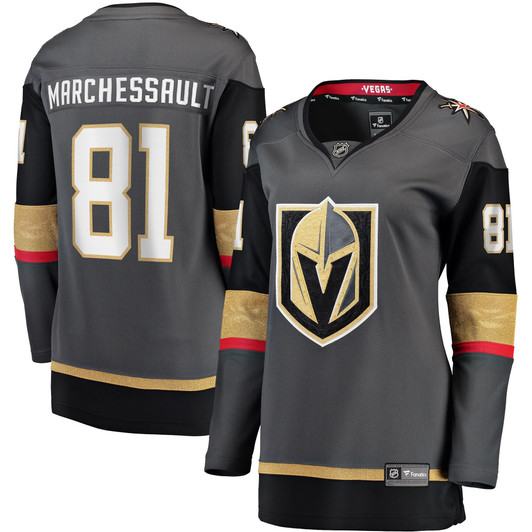 Women'S Fanatics Branded Jonathan Marchessault Black Vegas Golden Knights Home Breakaway Player Jersey