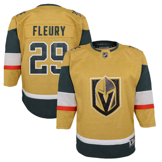Toddler Marc-Andre Fleury Gold Vegas Golden Knights 2020/21 Alternate Premier Player Jersey