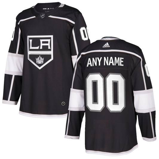 Los Angeles Kings adidas  Custom Jersey - Black