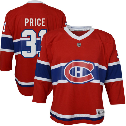 Carey Price Montreal Canadiens  Home Replica Player Jersey - Red