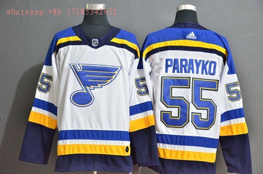 St. Louis Blues Colton Parayko #55 2020 Nhl White Jersey Jersey