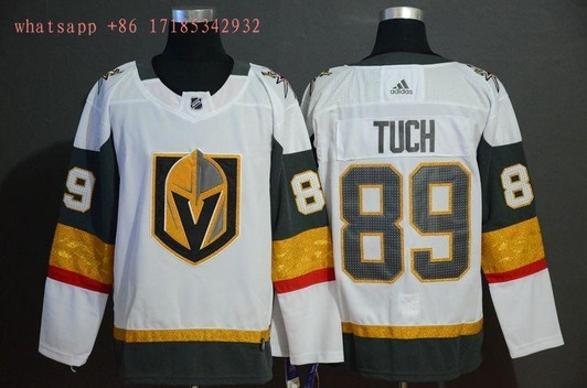 Vegas Golden Knights Alex Tuch #89 2020 NHL White jersey Jersey