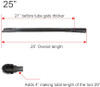 Long Flexi Crevice Tool With Radiator Brush 32 & 35 mm